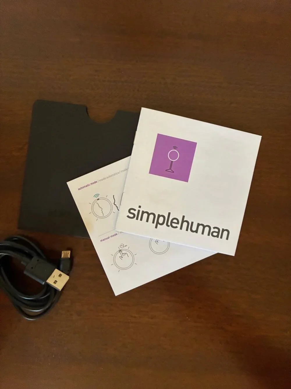 SimpleHuman Sensor Fold Mirror 10x - Like New!